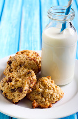 Oatmeal applesauce cookies