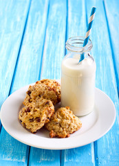 Oatmeal applesauce cookies