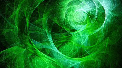 Spiral space. Storm sky. Atmosphere distant planet. Abstract image. Fractal Wallpaper desktop. Digital artwork creative graphic design. Format 16:9 widescreen monitors.