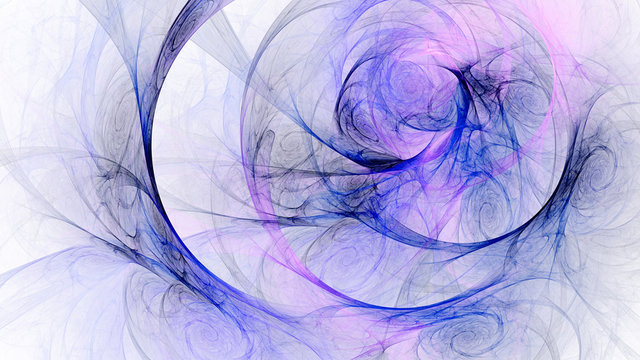 Spiral space. Storm sky. Atmosphere distant planet. Abstract image. Fractal Wallpaper desktop. Digital artwork creative graphic design. Format 16:9 widescreen monitors.