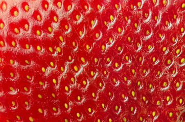 Strawberry texture - macro