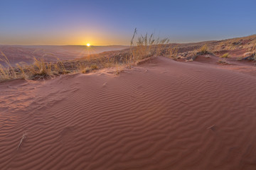 Sunset at Elim Dunes