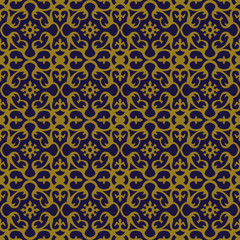 Elegant antique background image of spiral kaleidoscope flower pattern.
