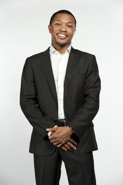 Formal Attire Black Male Laughing