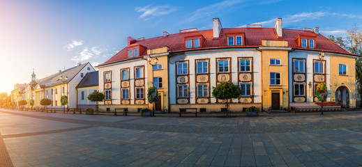Old city in Bialystok, northeastern Poland