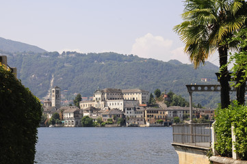Isola San Giulio, Orta San Giulio, Ortasee, Piemont, Italien