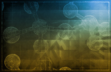DNA Helix Abstract