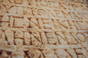 Ancient letters