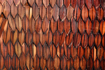 Abstract background with scorched wooden slats