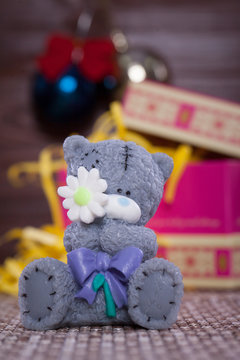 deluxe handmade soap bear