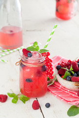 Beeren Limonade 