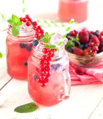 Beeren Limonade 