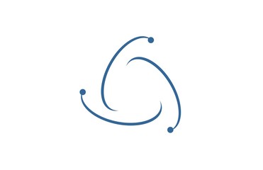 Obraz premium circle symbol connection icon logo