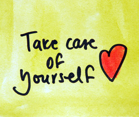 take care of yourself