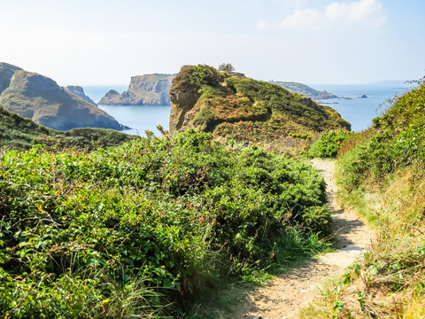 Landscape Of The Sark Island, Guernsey, Channel Islands