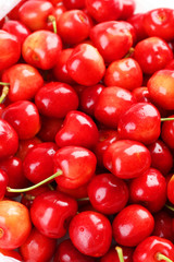 Sweet ripe cherry background