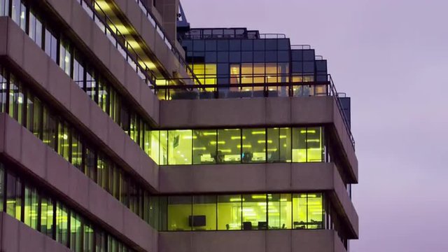 Office building by Thames