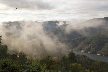 Low cloud along the valley