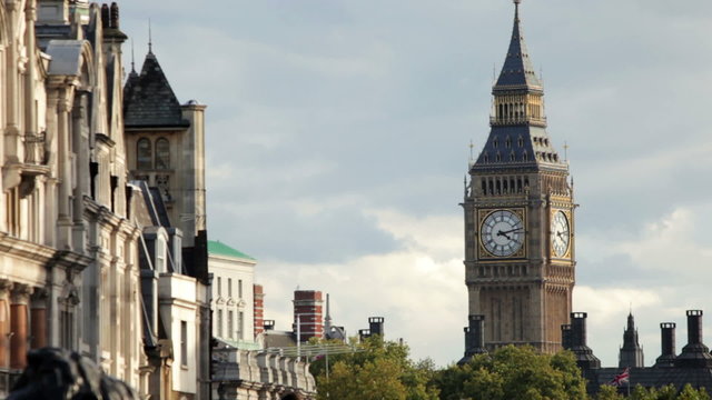 Big Ben in distance