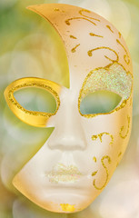 masque Arlequin, carnaval, Venise 