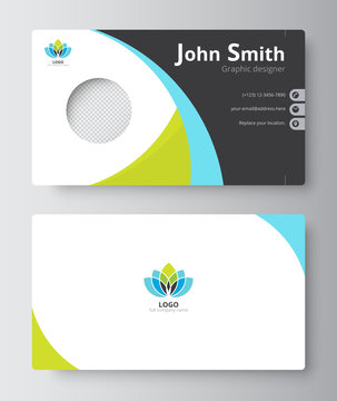 Business Greeting Card Template Design. Introduce Card Include S