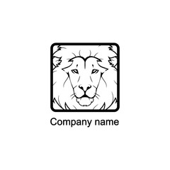 Lion logo.Vector