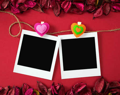 Photo frames for Valentine's theme