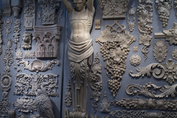 художественная резьба по дереву, выставка творчества, элементы мебели, балясина, трехмерные картины, роскошь, декор, класика