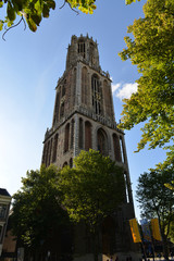Historyczna wieża "Dom Tower" w Utrechcie  - Holandia © jaworex