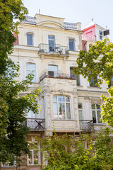 Fototapeta na wymiar Big house in Odessa