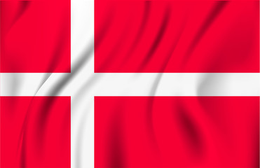 Fototapeta premium Flag of Denmark