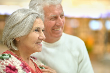 Beautiful senior couple