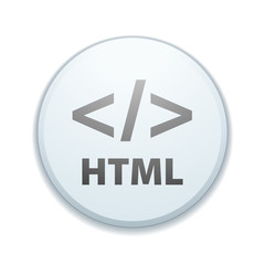 HTML button sign
