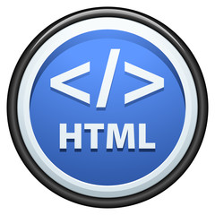HTML button sign