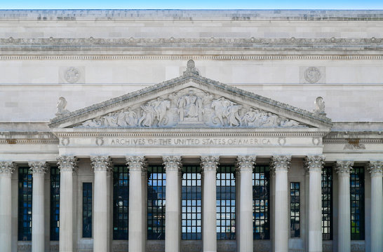 National Archives Building Facade