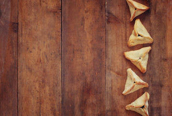 Purim celebration concept (jewish carnival holiday). selective focus
