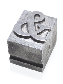 ampersand sign isolated