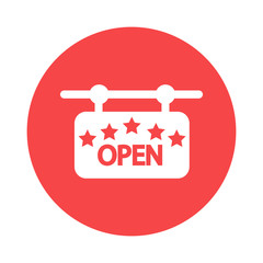 Open label icon
