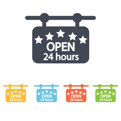 Open label icon
