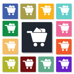 Shopping cart icon