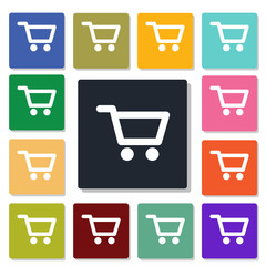 Shopping cart icon