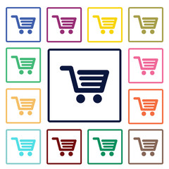 Shopping cart icon