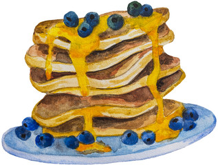 Blueberry Pancakes - 100331859
