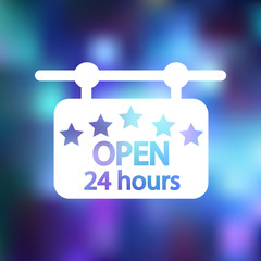 Open label icon