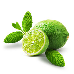 Lime and mint