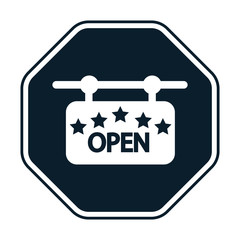 Open label icon