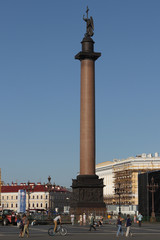 Fototapeta premium Alexandersäule in Sankt Petersburg, Russland