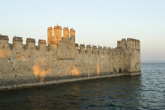 Castle, Sirmione, Italy