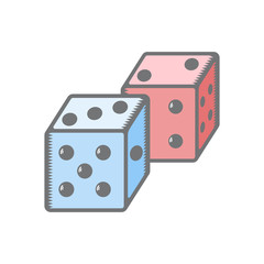 dice playing