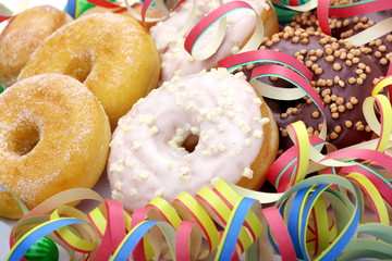 Ciambelle a carnevale